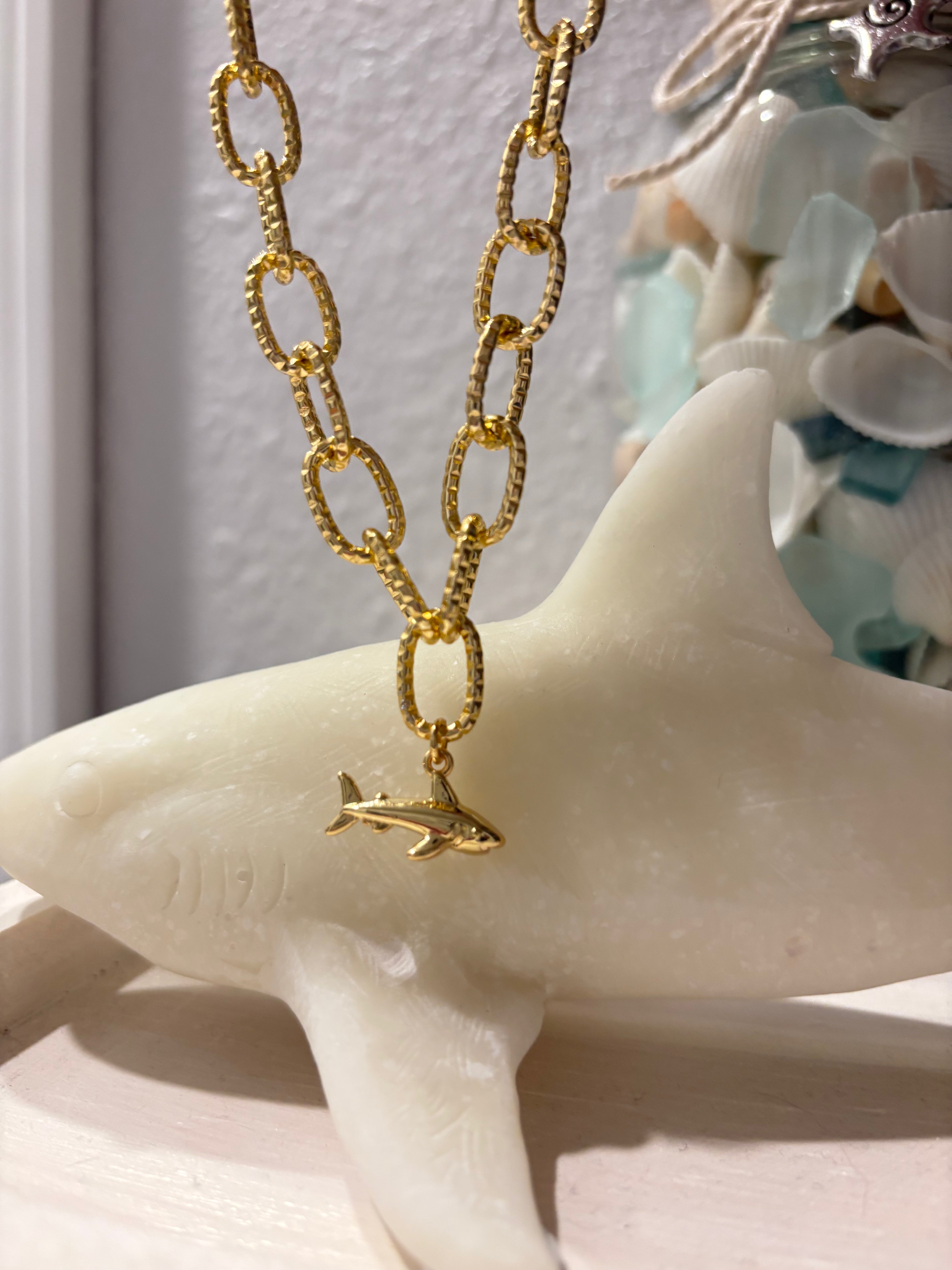 Shark necklace