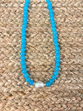 Sky blue necklace