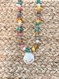 Flannel necklace