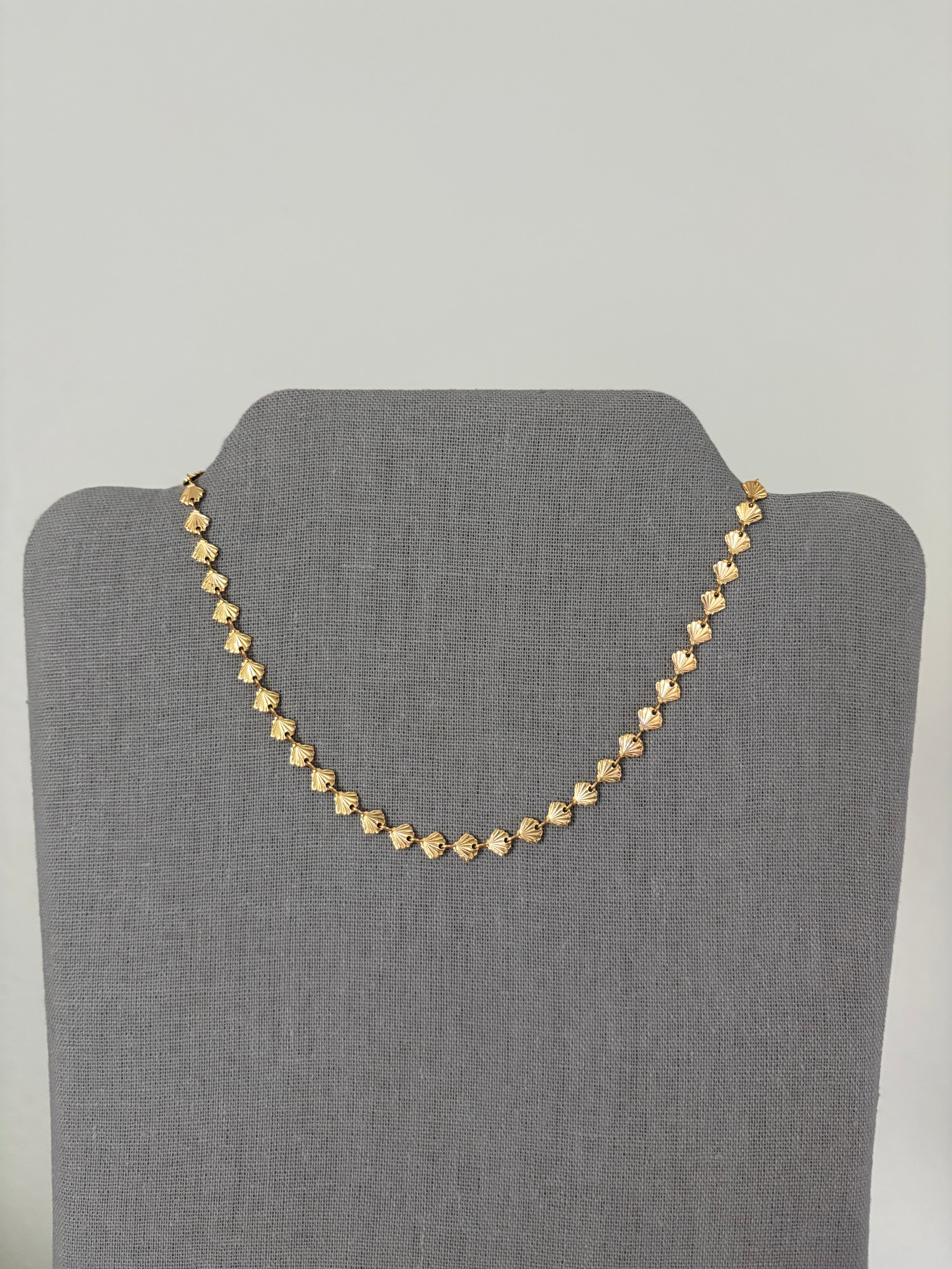 Seashell Linked Necklace