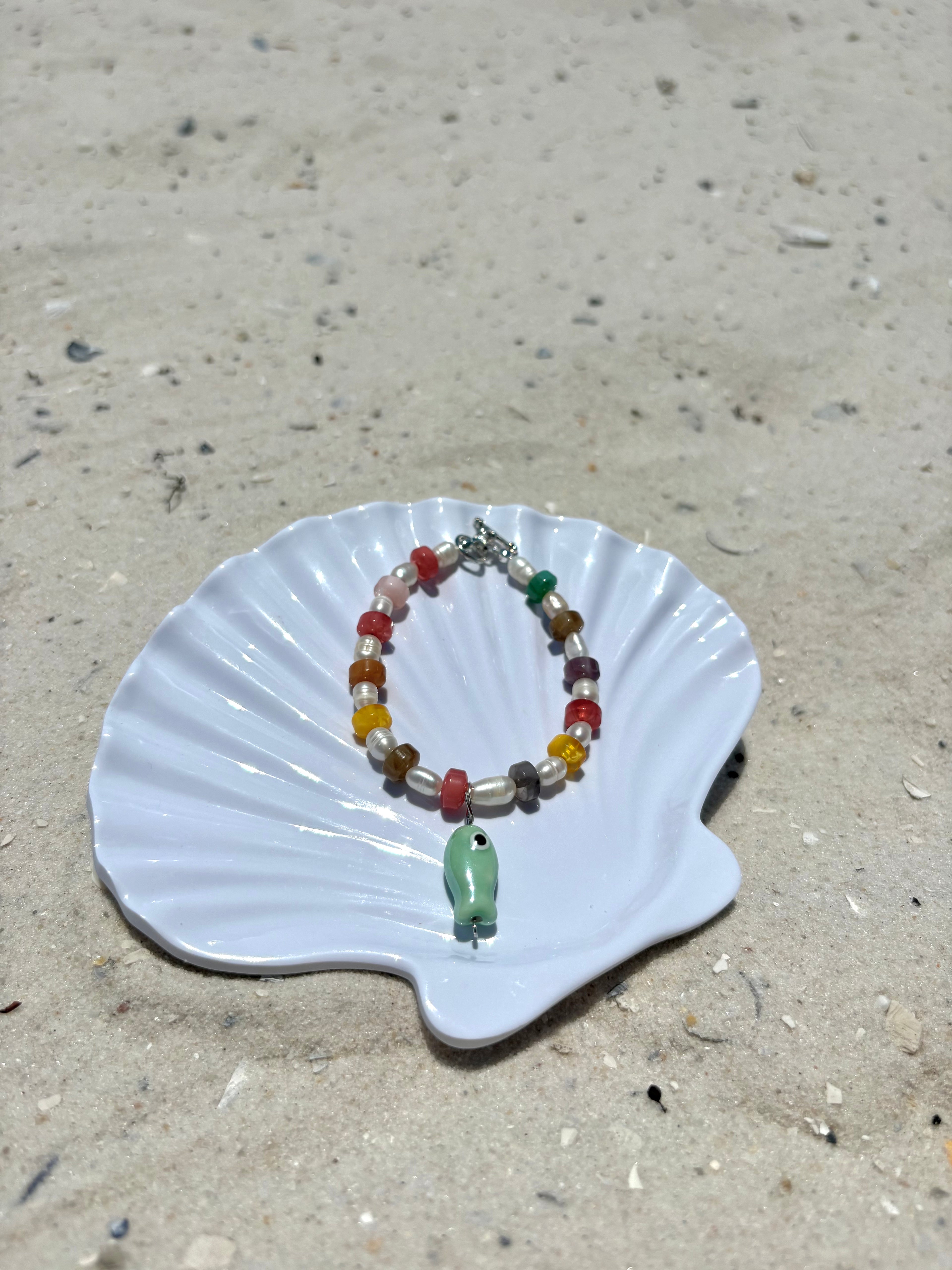 Fish Charm Bracelet