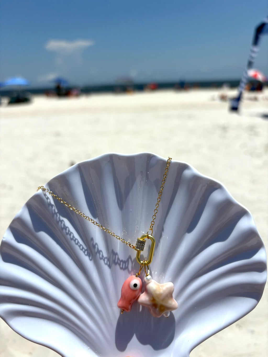 Coastal Fish Necklace