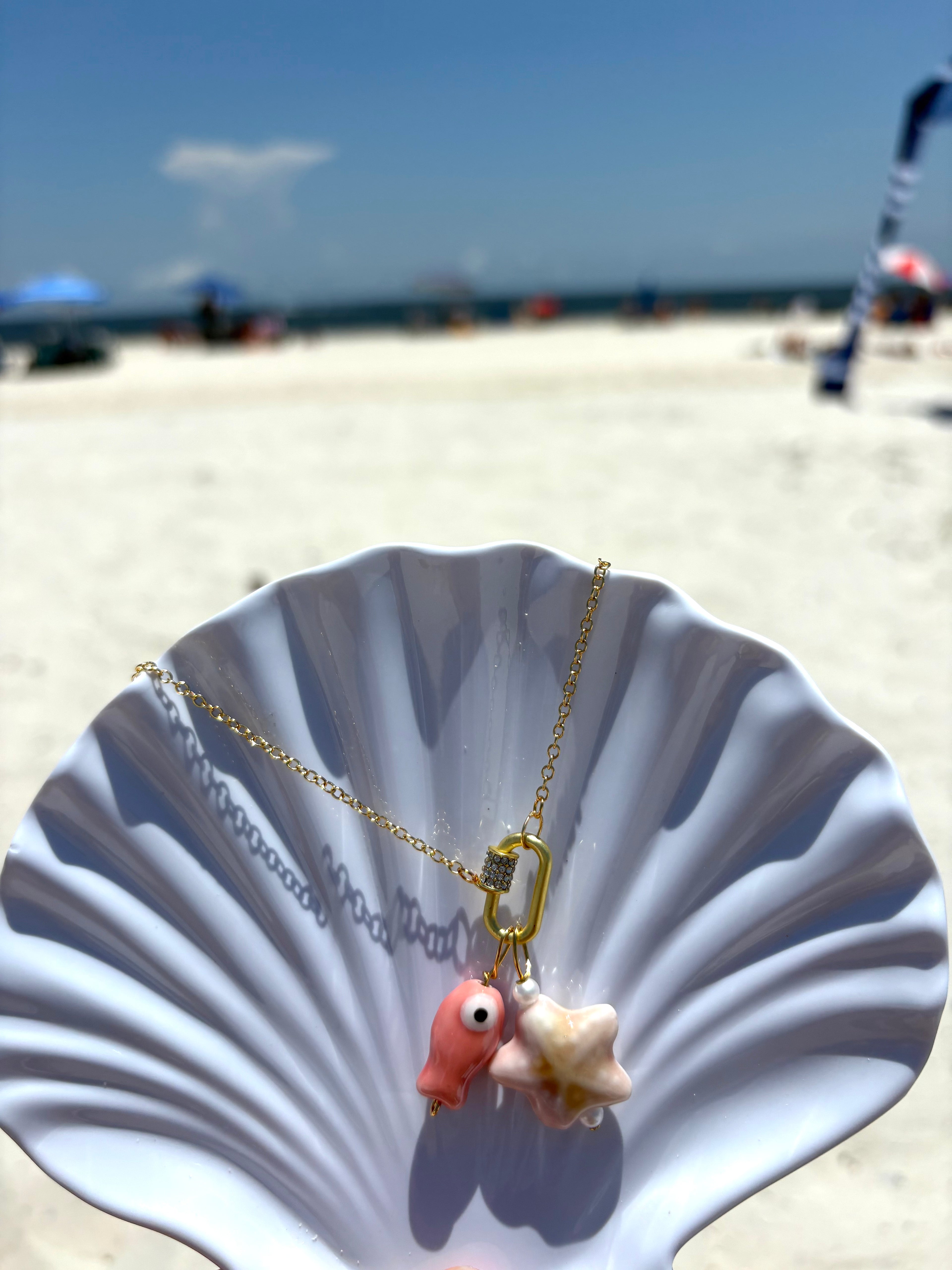Coastal Fish Necklace