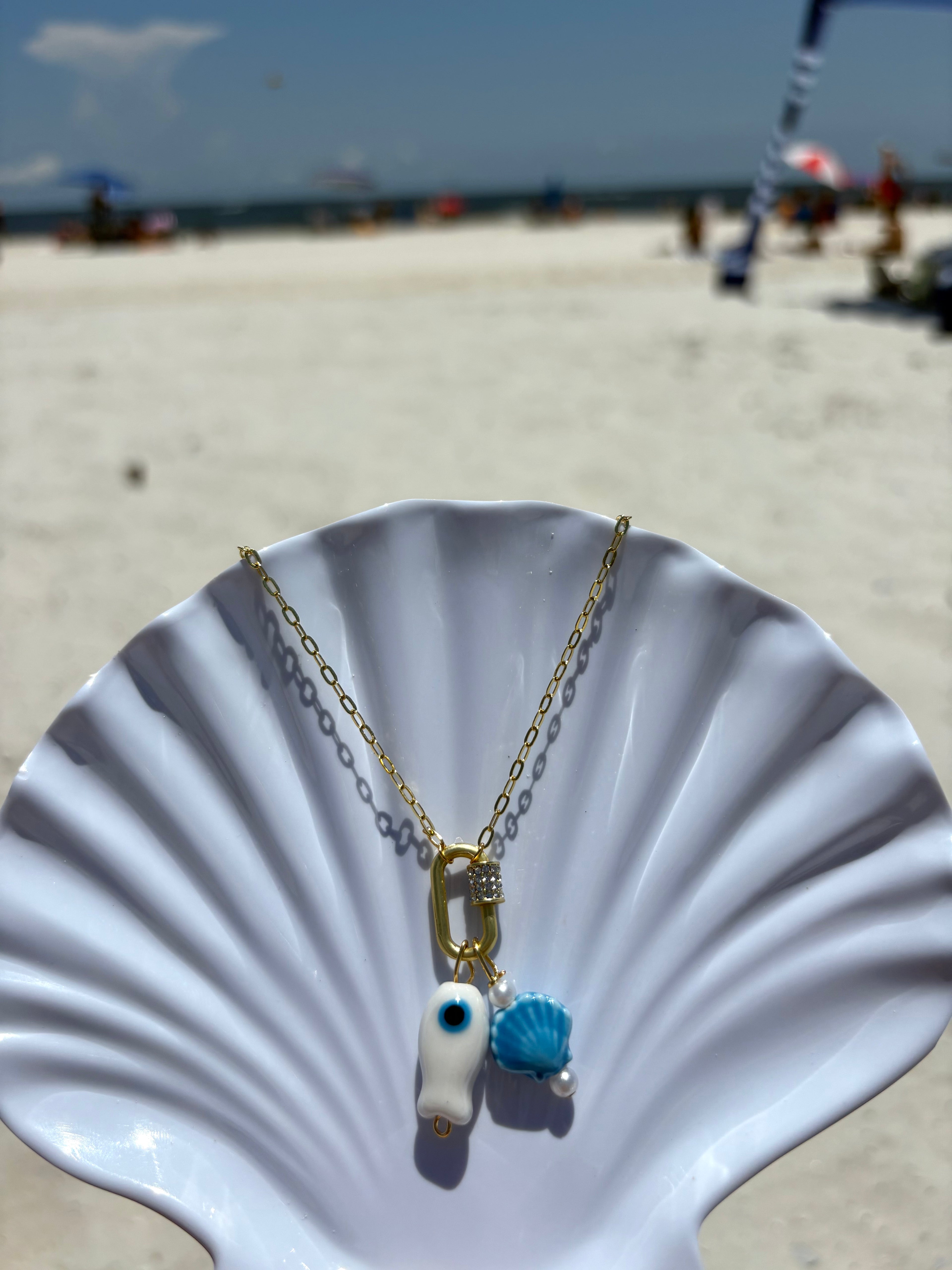 Coastal Fish Necklace