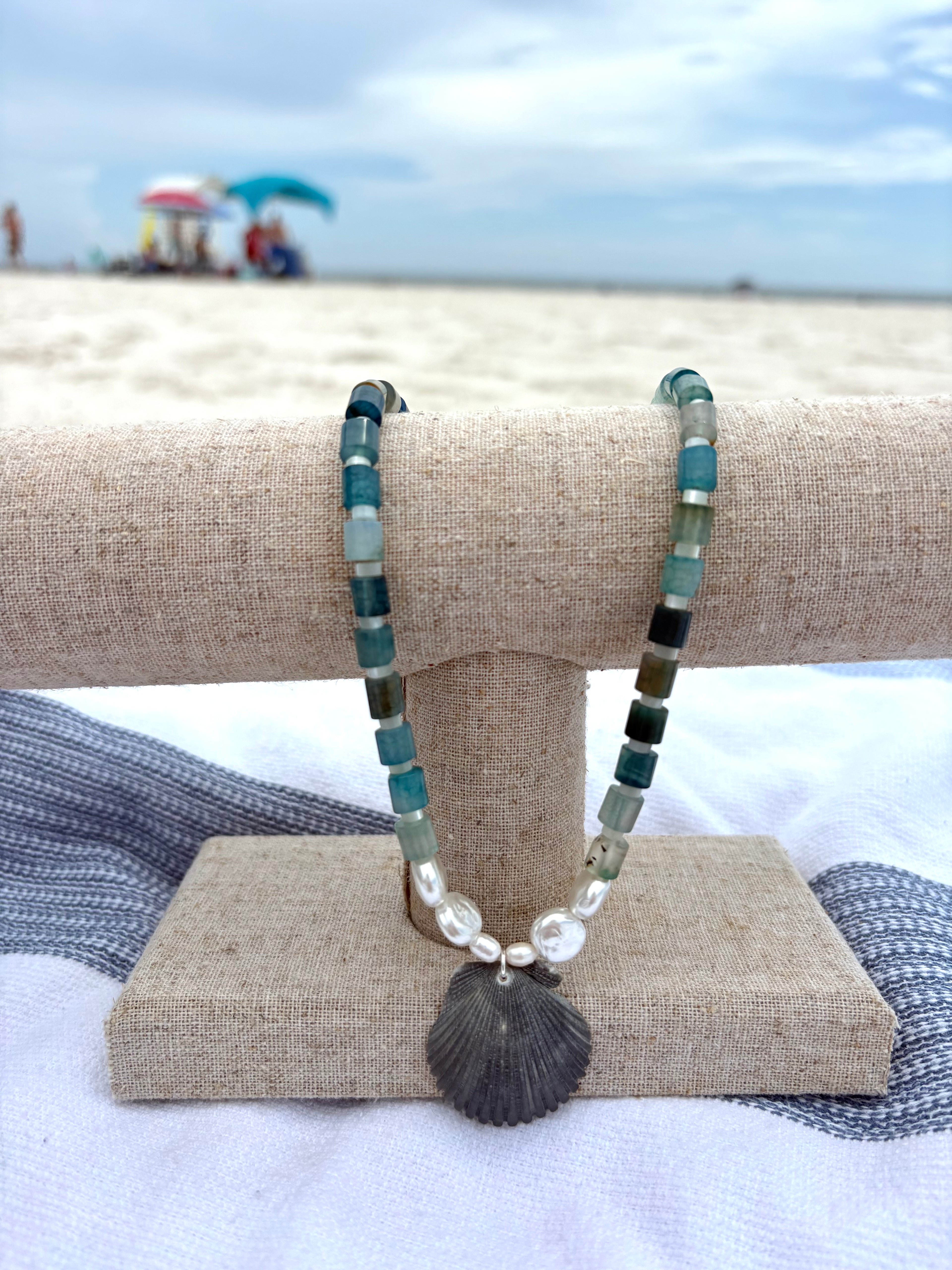 Ocean blues necklace